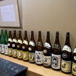 桂新堂本店 お食事処 百福庵 - 雪中梅、八海山、越乃寒梅、久保田．．．．．