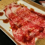 焼肉 喰心 - サーロイン  すき焼きしゃぶ