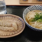 宮武うどん - げそ天　ひやひや