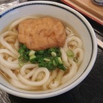 宮武うどん - あつあつ小250円　おあげ60円