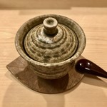 日本橋蛎殻町 すぎた - このわたの茶碗蒸し