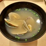 日本橋蛎殻町 すぎた - 浅利のお椀