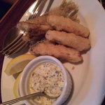 クロ・ド・ミャン - 琵琶湖産のチアユのフリット ラヴィコットソース添え