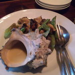 クロ・ド・ミャン - 千葉産サザエのブラガット