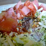 風遊斎 - タコライスの断面