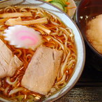 そば処 はらだ - カレー丼セット♨