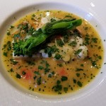 シェ・イノ - スズキのバジリコ風味