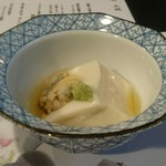 日本料理 小や町 - 朝練り胡麻豆腐