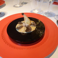 ブラン ルージュ - ☆☆☆フレッシュ黒トリュフと帆立貝のタルティーヌ