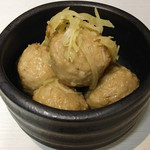 shabushabuginsato - 鶏つくねの生姜煮