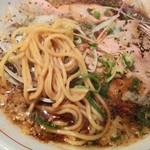 麺や 雅流 - 麺アップ