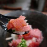 鮪卸問屋MAGURO - 中トロを山葵醤油で！