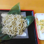 芳香庵 みのる - 信州ひすいそば120ｇ：かき揚げ