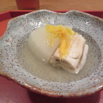 祇園 大渡 - 聖護院大根と穴子の炊き合わせ