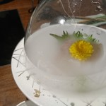 雲仙 福田屋 - お刺身の演出、効いてます！(^-^)/