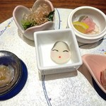 雲仙 福田屋 - 前菜盛り