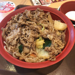 すき家 - 牛すき焼き丼