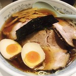 唐桃軒 - ネギチャーシュー麺➕味玉