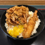小諸そば - 天丼 460円（ネギ無料）