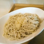 Sagamihara 欅 - 味付替え玉を今回はニンニクパンチ味で。