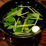 うなぎ 魚政 - 肝吸い