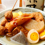 Assortment of 7 types of oden