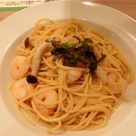 ミアボッカ - パスタセット 海老としめじの和風 大葉の香り