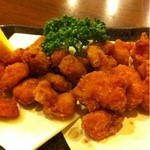 炭火焼鳥ていじ - 鶏ナンコツ唐揚げ450円