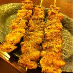 炭火焼鳥ていじ - 皮・塩