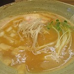 平成生まれ麺育ち - こってり菜白湯そばアップ