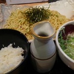 会津ラーメン 和 - 特製塩青じそつけ麺