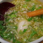 会津ラーメン 和 - 味玉入りつけ汁