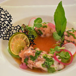 Le Séjour Café - Poulpes Extra en Sombrero　€15（タコ）