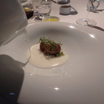 モトイ - 鶉のグリエと九条葱のリゾット