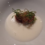 モトイ - 鶉のグリエと九条葱のリゾット