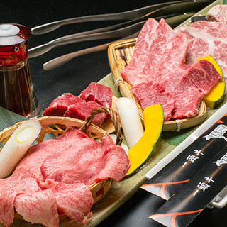 A beef platter where you can enjoy high-quality carefully selected Wagyu beef at a great value! Taste and compare 7 types of parts