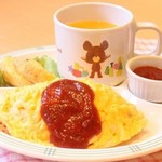 オムライスのひまわり