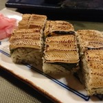 Izakaya Sendou Kombi - 煮穴子高菜寿司