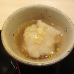 すし宮川  - 蓮根蒸し