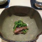 すし宮川  - コシナガマグロの醤油漬け