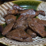 かたつむり - 猪レバーのバターソテー