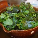 かたつむり - 山盛りのクレソン(鍋用)