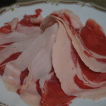 かたつむり - しゃぶしゃぶ用・猪肩ロース