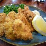 葵寿司 - 牡蠣フライ