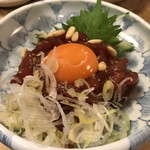 宵のひととき うまし - まぐろユッケ