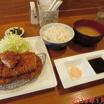 とんかつ きのした - 2倍カツ定食　\1080