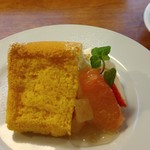 ラク カフェ - シフォンケーキこれは旨かったです。