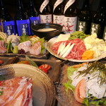 離島のテーブル