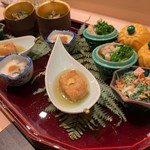 銀座 よし澤 - 蓮根餅が絶品でした！