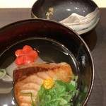 銀座 よし澤 - お椀のデザインがまた素敵で